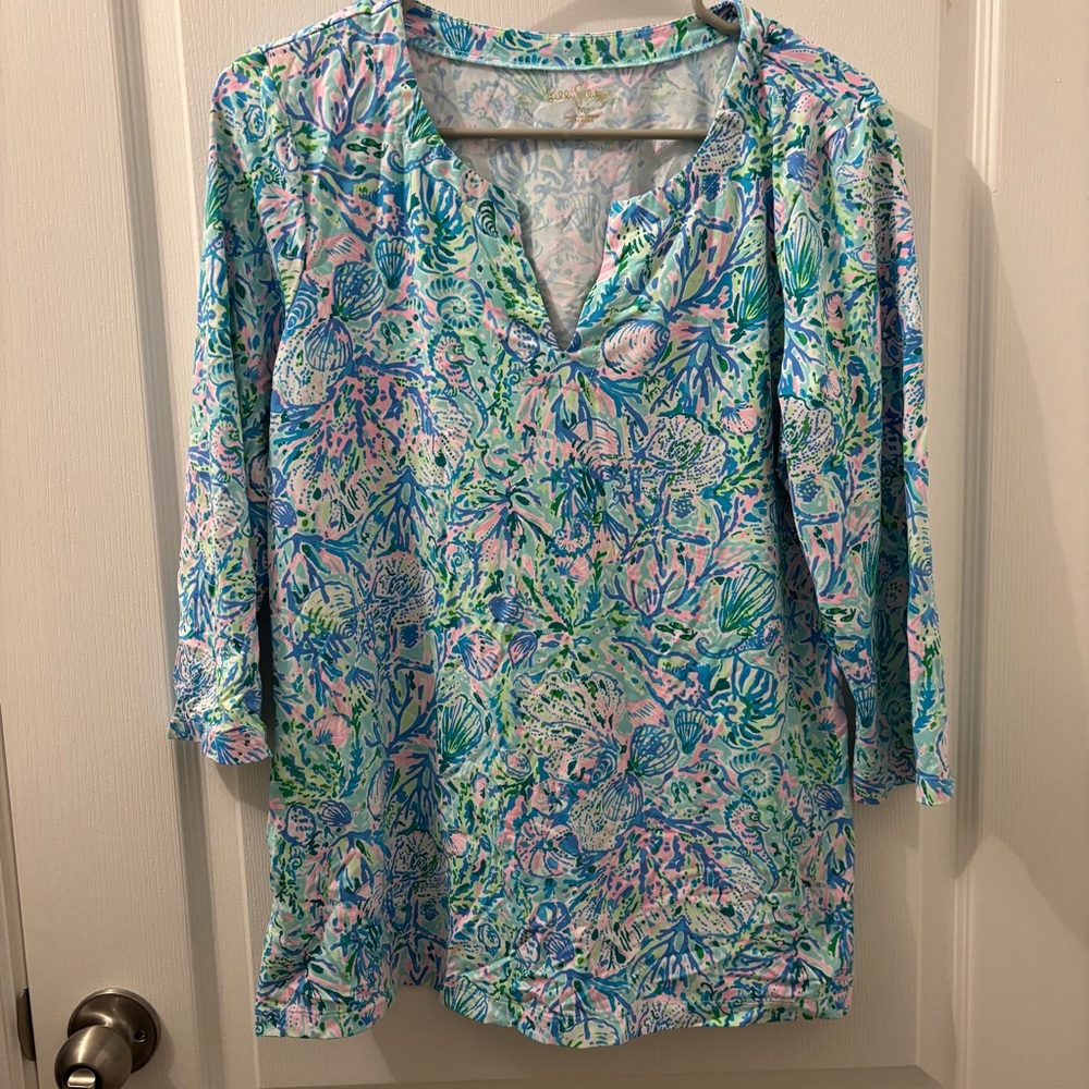 1. Lilly Pulitzer Upf 50+ Karina Tunic